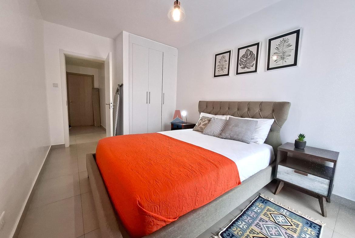 Furnished 1 bed.