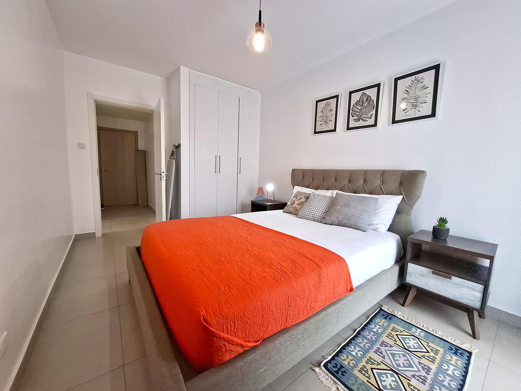 Furnished 1 bed.
