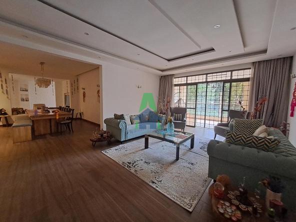 Exquisite & fully furnished 4-Bedroom (all ensuite) apartment to let on General Mathenge